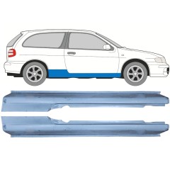 Voll schweller für Nissan Almera N15 1995-1999 / Links+Rechts / Satz 10608