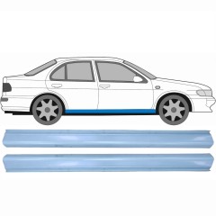 Reparaturblech Schweller für Nissan Almera N15 1995-1999 / Links = Rechts (symmetrisch) / Satz 10568