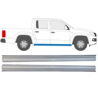 Reparaturblech unterer Schweller für Volkswagen Amarok 2010-2022 / Links+Rechts / Satz 15100 Reparaturblech unterer Schweller für Volkswagen Amarok 2010-2022 / Links+Rechts / Satz 15100