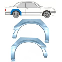 Reparaturblech Kotflügel hinten für Opel Ascona C 1981-1998 / Links+Rechts / Satz 9704