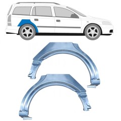 Reparaturblech Kotflügel hinten für Opel Astra G 1998-2009 / Links+Rechts / COMBI / Satz 10434
