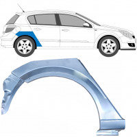 OPEL ASTRA 2003-2014 RADLAUF REPARATURBLECH MIT UNTEN HINTEN TEIL / RECHTS