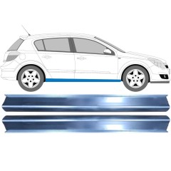 Reparaturblech Schweller für Opel Astra H 2003-2014 / Links = Rechts (symmetrisch) / Satz 9483
