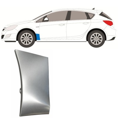 Reparaturblech Kotflügel vorne für Opel Astra J 2009-2015 / Links 17166