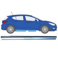 Reparaturblech unterer Schweller für Opel Vauxhall Astra K 2015-2022 / Rechts 16624