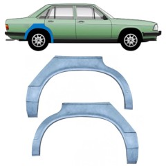 Reparaturblech Kotflügel hinten für Audi 100 C2 1976-1982 / Links+Rechts / Satz 9305