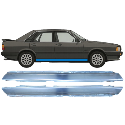 Voll schweller für Audi 80 B2 1978-1986 / Links+Rechts / Satz 9116