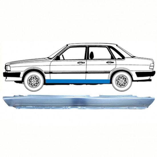 AUDI 80 B2 1978-1986 VOLL SCHWELLER REPARATURBLECH / LINKS