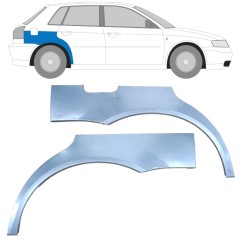 Reparaturblech Kotflügel hinten für Audi A3 8L 1996-2003 / Links+Rechts / Satz 11795