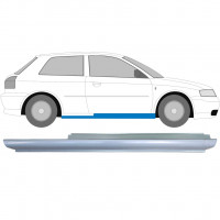 AUDI A3 8L 1996-2003 3 TÜR SCHWELLER REPARATURBLECH / RECHTS