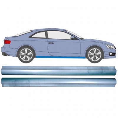 Reparaturblech Schweller für Audi A5 S5 B8 2007-2016 / Links+Rechts / Links = Rechts (symmetrisch) / Satz 12893