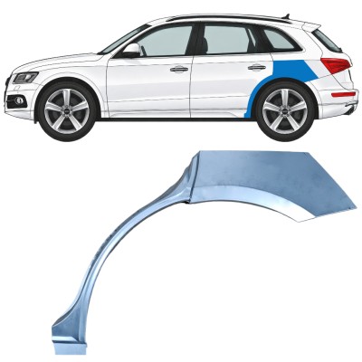 Reparaturblech Kotflügel hinten für Audi Q5 2009-2017 / Links 11401