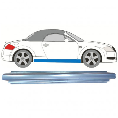 AUDI TT 1998-2006 SCHWELLER REPARATURBLECH / RECHTS = LINKS