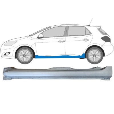 Voll schweller für Toyota Auris 2007-2012 / Links 15090