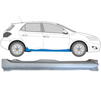 Voll schweller für Toyota Auris 2007-2012 / Rechts 15089