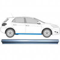 TOYOTA AURIS 2007-2012 SCHWELLER REPARATURBLECH / RECHTS = LINKS