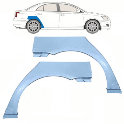 TOYOTA AVENSIS 2003-2008 RADLAUF REPARATURBLECH / SATZ