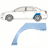 TOYOTA AVENSIS 2003-2008 RADLAUF REPARATURBLECH / LINKS