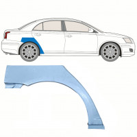 TOYOTA AVENSIS 2003-2008 RADLAUF REPARATURBLECH / RECHTS