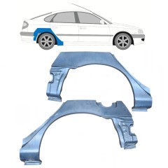 Reparaturblech Kotflügel hinten für Toyota Avensis T22 1997-2003 / Links+Rechts / Satz 9814