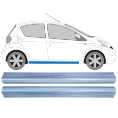 Reparaturblech Schweller für Citroen C1 2005-2012 / Links+Rechts / Satz 14302