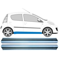 Reparaturblech Schweller für Toyota Aygo 2005-2012 / Links+Rechts / Satz 6440