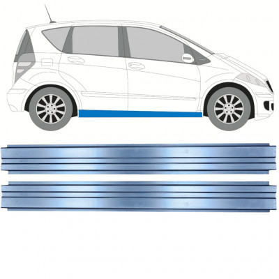 MERCEDES A-CLASS 2004-2012 INNEN SCHWELLER REPARATURBLECH / RECHTS = LINKS / SATZ