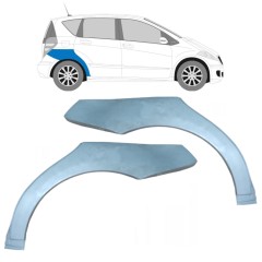 Reparaturblech Kotflügel hinten für Mercedes A-Class W169 2004-2012 / Links+Rechts / Satz 9265