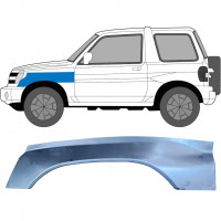 Reparaturblech Kotflügel vorne für Mitsubishi Pajero Pinin 1998-2007 / Links 6832