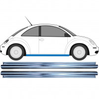 VOLKSWAGEN NEW BEETLE 1998-2005 SCHWELLER REPARATURBLECH / RECHTS + LINKS / SATZ