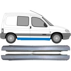 Reparaturblech Schweller für Citroen Berlingo 1996-2008 / Links+Rechts / Satz 14130