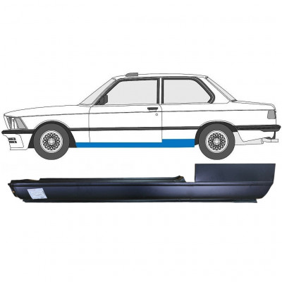 BMW 3 E21 1975-1984 2 TÜR VOLL SCHWELLER REPARATURBLECH / LINKS