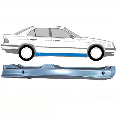 BMW 3 E36 1990-2000 VOLL SCHWELLER REPARATURBLECH 1MM STAHL / RECHTS