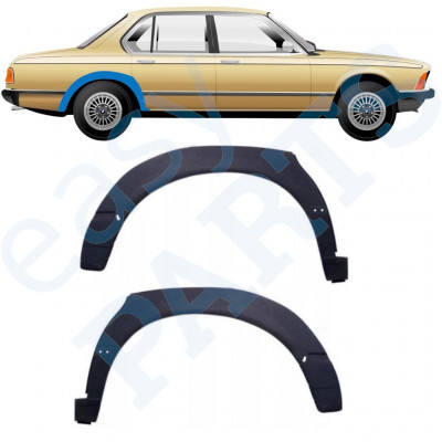 BMW 7 E23 1976-1986 RADLAUF REPARATURBLECH / SATZ