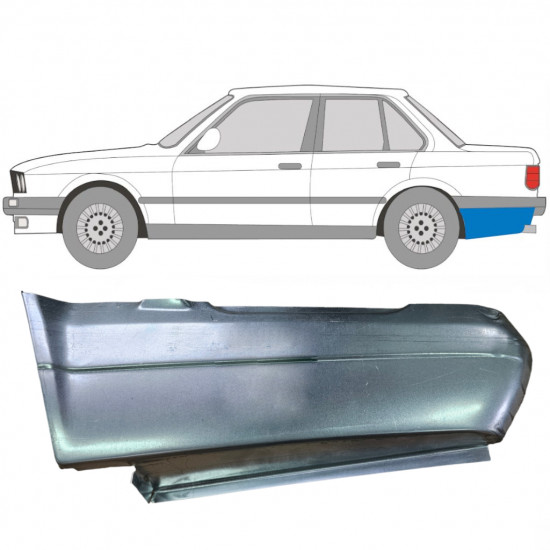 BMW 3 E30 1982-1987 2/4 TÜR HINTEN KOTFLÜGEL REPARATURBLECH / LINKS