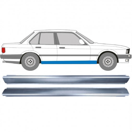 BMW 3 E30 1982-1994 SCHWELLER REPARATURBLECH / RECHTS + LINKS / SATZ