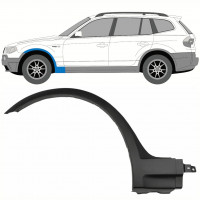 BMW X3 2003-2010 VORNE RADLAUFVERBREITERUNG / LINKS