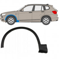 BMW X3 2010-2014 VORNE RADLAUFVERBREITERUNG / LINKS