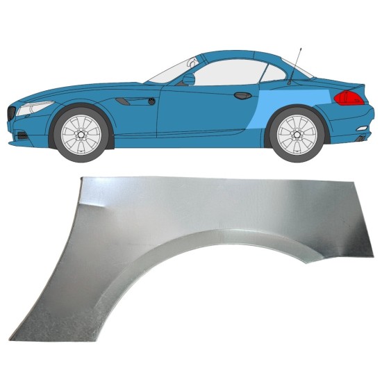 Reparaturblech Kotflügel hinten