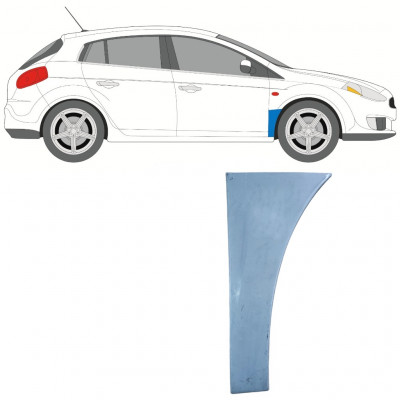 FIAT BRAVO II 2007-2014 VORNE KOTFLÜGEL REPARATURBLECH / RECHTS