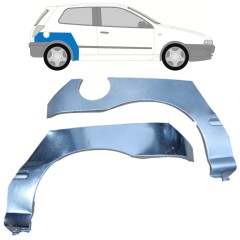 Reparaturblech Kotflügel hinten für Fiat Brava Bravo 1995-2003 / Links+Rechts / Satz 10990