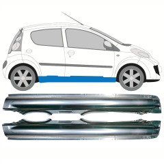 Reparaturblech Schweller für Citroen C1 2005-2012 / Links+Rechts / Satz 14110