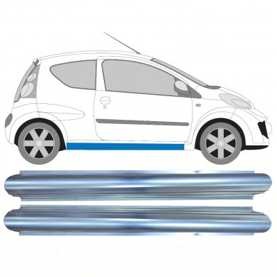 CITROEN C1 2005- SCHWELLER REPARATURBLECH / SATZ