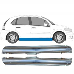 Voll schweller für Citroen C3 2002-2010 / Links+Rechts / Satz 5039