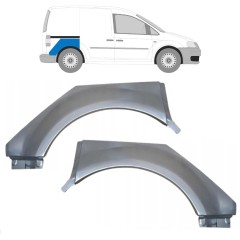 Reparaturblech Kotflügel hinten für Volkswagen Caddy 2004-2020 / Links+Rechts / Satz 15165