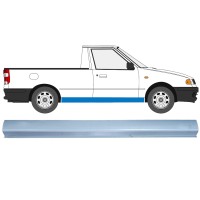 Reparaturblech Schweller für Volkswagen Caddy 1995-2004 / Links = Rechts (symmetrisch) / PICKUP 16185