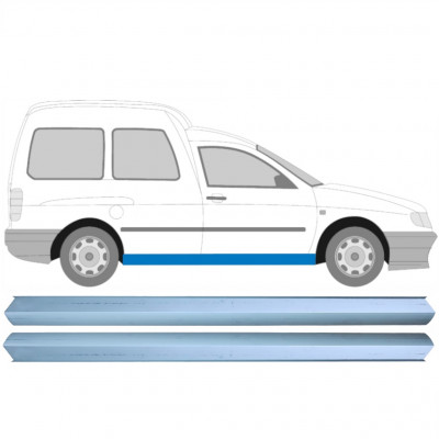 VW CADDY S INCA 1995-2004 SCHWELLER REPARATURBLECH / RECHTS = LINKS / SATZ