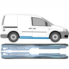 Voll schweller für Volkswagen Caddy 2004-2020 / Links+Rechts / Satz 9558