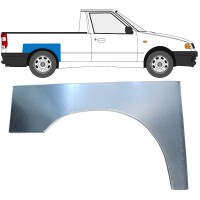 Reparaturblech Kotflügel hinten für Volkswagen Caddy 1995-2004 / Rechts / PICKUP 16328