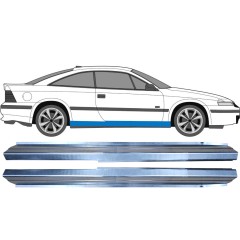 Reparaturblech Schweller für Opel Calibra 1990-1997 / Links+Rechts / Satz 9409